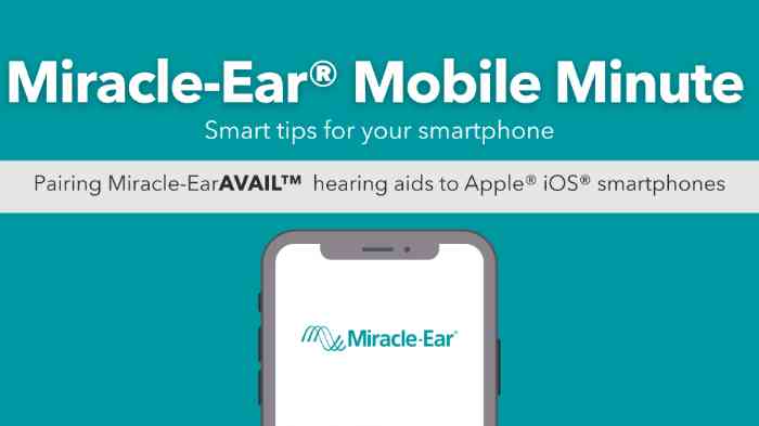Control your hearing aids with the Miracle-Ear App | Miracle-Ear